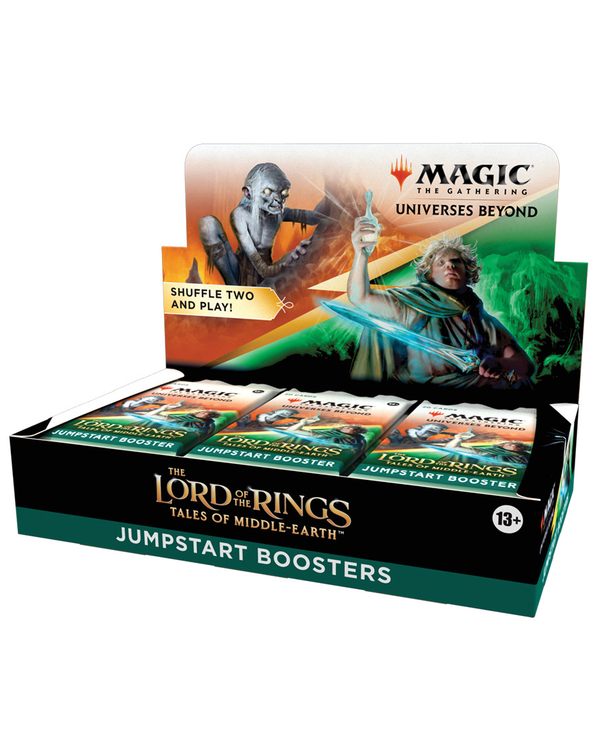 Kartová hra Magic: The Gathering Universes Beyond - LotR: Tales of the Middle Earth - Jumpstart Booster Box (18 boosterov)