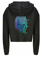 Mikina dámska Cyberpunk: Edgerunners - Neon Lucy Cropped