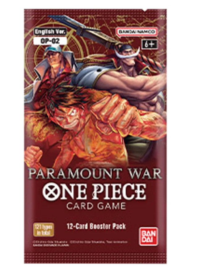 Kartová hra One Piece TCG - Paramount War Booster (12 kariet)