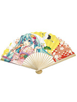 Vejár Hatsune Miku - Hatsune Miku & Twins Kimono