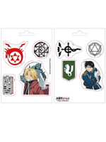 Samolepky Fullmetal Alchemist - Elric & Mustang