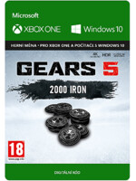 Gears 5 - Virtuální měna - 2000 želez (XBOX DIDGITAL)