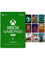 Microsoft Xbox Game Pass - 3 mesiace  [pre CZ účty] (PC DIGITAL)