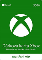 Microsoft Xbox Live - Darčeková karta 300 kč [pre CZ účty] - digital