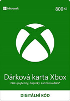 Microsoft Xbox Live - Darčeková karta 800 kč [pre CZ účty] - digital