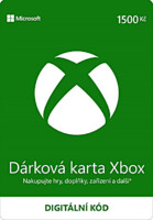 Microsoft Xbox Live - Darčeková karta 1500 kč [pre CZ účty] - digital