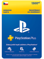 PlayStation Plus Premium - Kredit 1300 Kč (3M členstvo) pre CZ účty