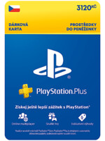 PlayStation Plus Premium - Kredit 3120 Kč (12M členství) pre CZ účty