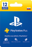 PlayStation Plus Essential 12 mesiacov – Darčeková karta [pre SK účty]