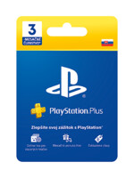 PlayStation Plus Essential 3 mesiace – Darčeková karta [pre SK účty]