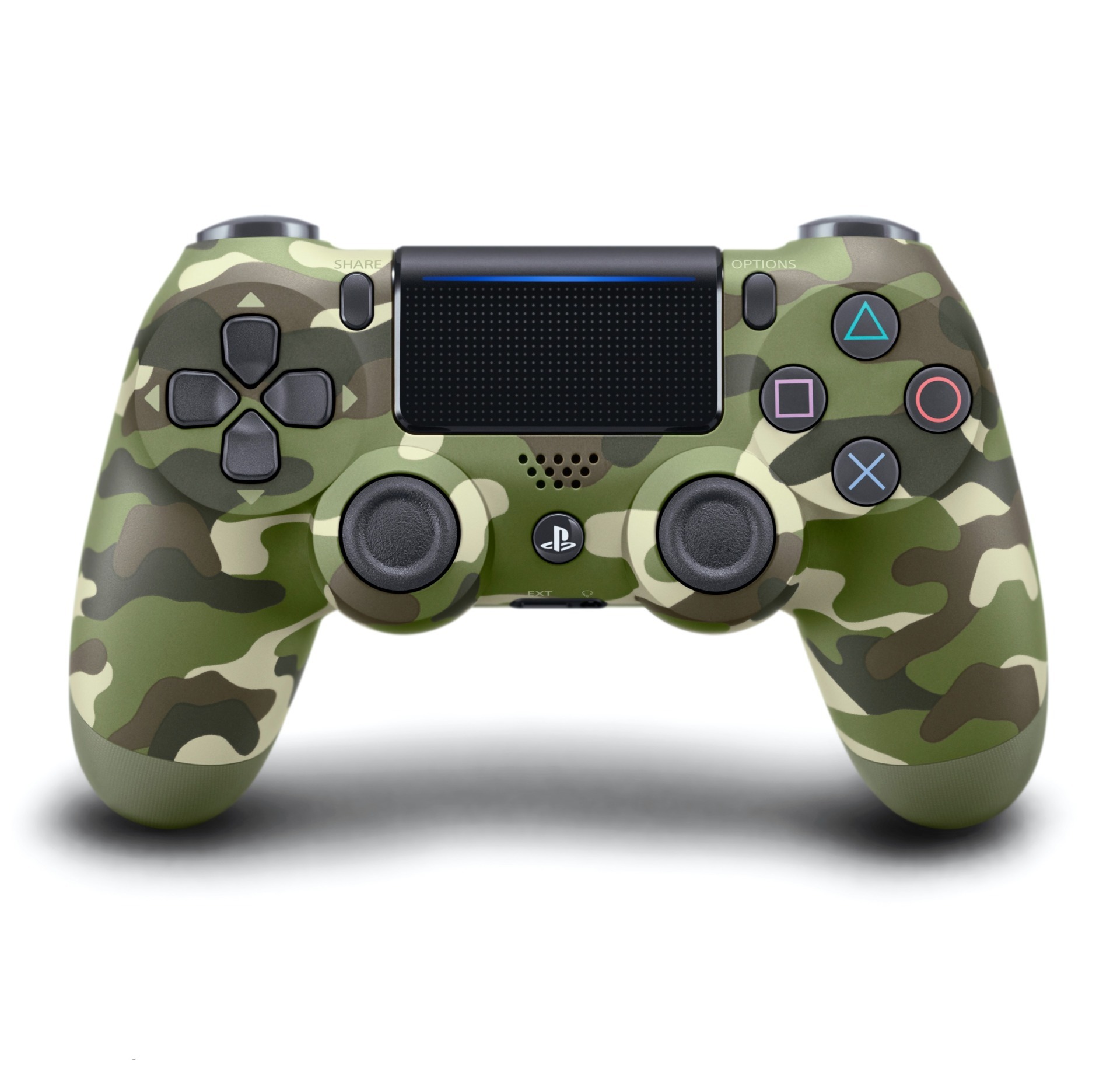 Gamepad DualShock 4 Controller v2 (green camo)