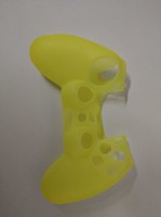 Silikónový obal pre DualShock 4 (neónovo žltý)