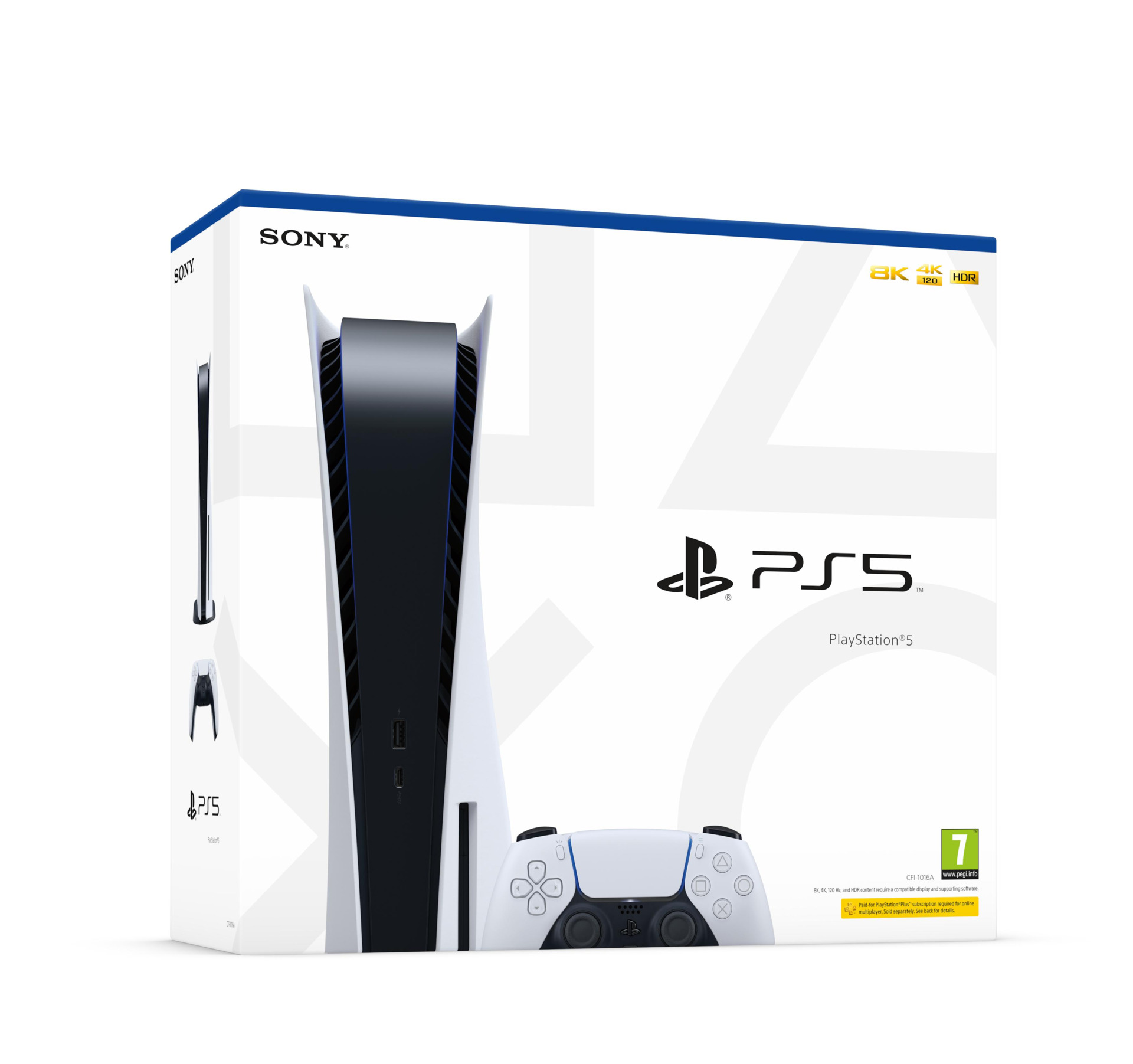 Konzola PlayStation 5 825 GB - Biela
