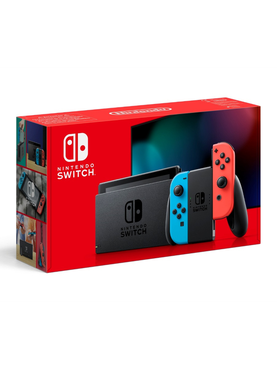 Konzola Nintendo Switch (2019) (Neon Red/Neon Blue)