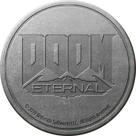 Klíčenka Doom: Eternal - Logo