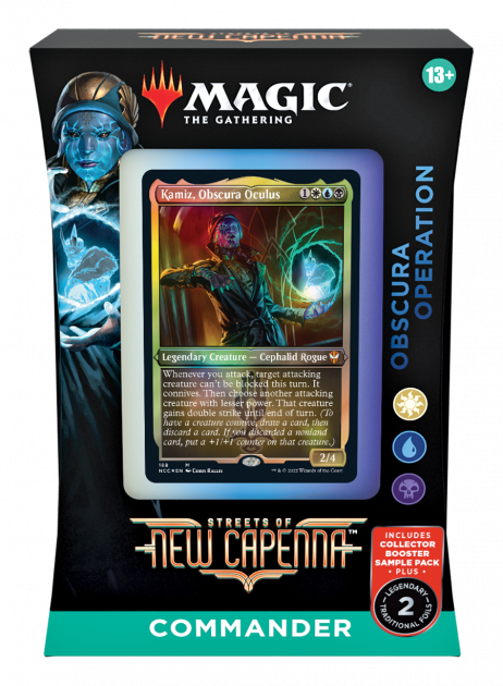 Karetní hra Magic: The Gathering Streets of New Capenna - Obscura Operation (Commander Deck)
