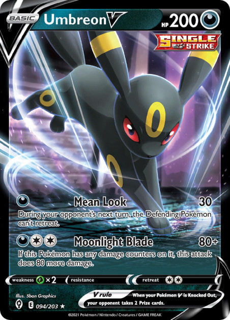 Karetní hra Pokémon TCG - V Heroes Tin Umbreon V 