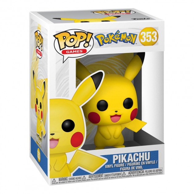 Figurka PokÃ©mon - Pikachu S1 (Funko POP! Games 353)