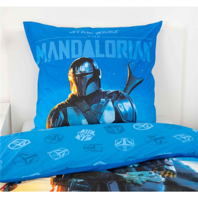 Star wars mandalorian Duvet Set 135 x 200 cm / 80 x 80 cm